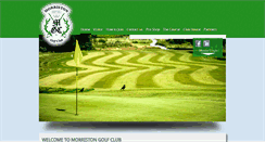 Desktop Screenshot of morristongolfclub.co.uk